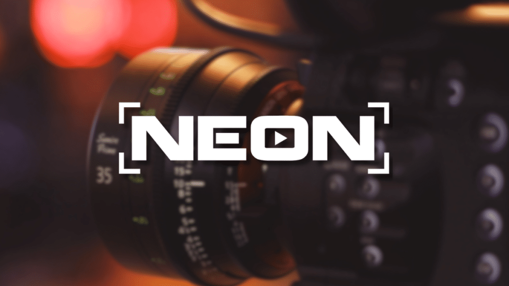 Neon Logo for social media